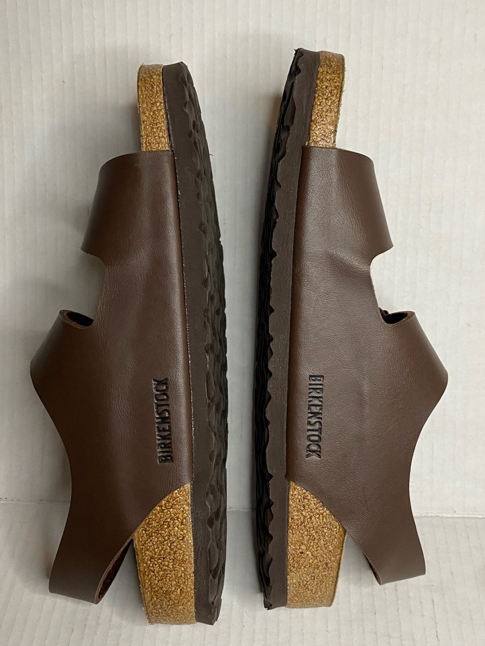 Birkenstock Milano Sandals Dark Brown Birko-Flor Slingback EU 42 / US M9 W11 - Picture 3 of 12